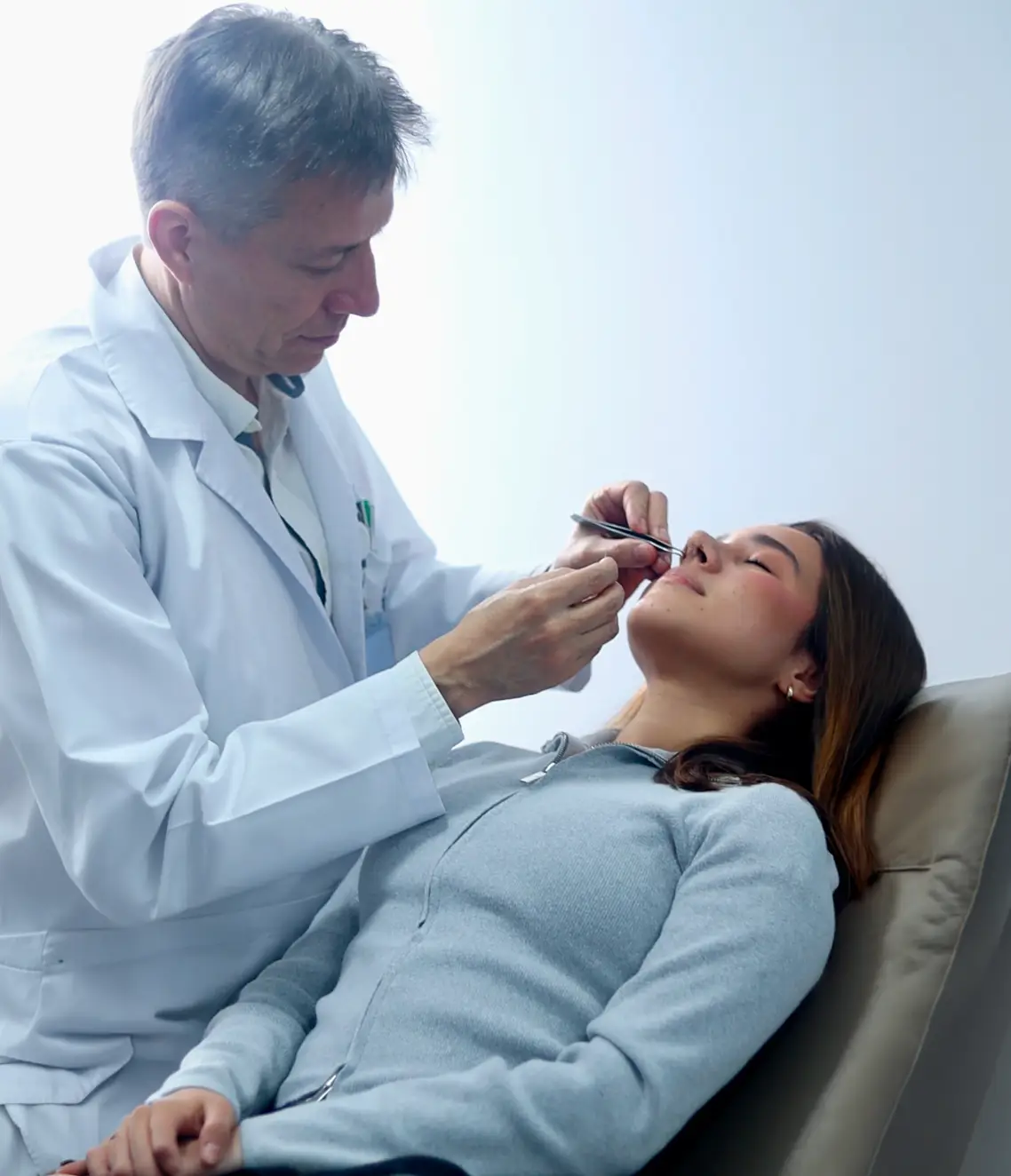 Recuperación rinoplastia